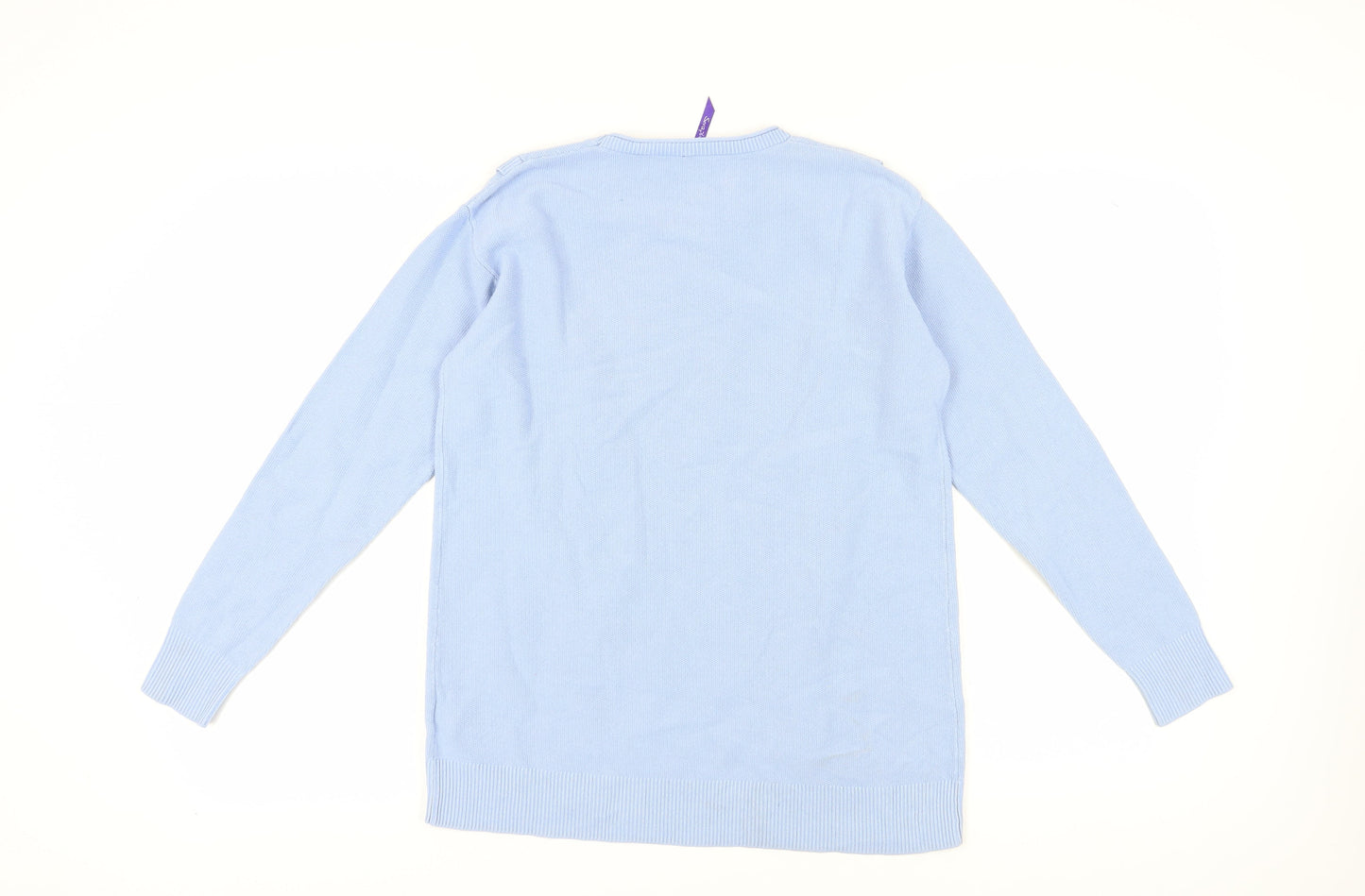 Seraphine Women's Blue Knit Pullover Jumper S