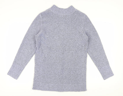 Julipa Women's Grey Full Zip Jumper, Size 12/14