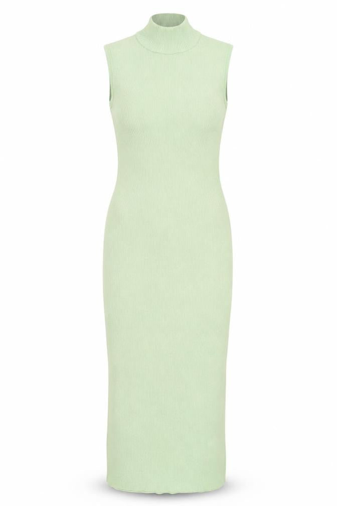 Missguided Women's Green Midi Bodycon Dress M