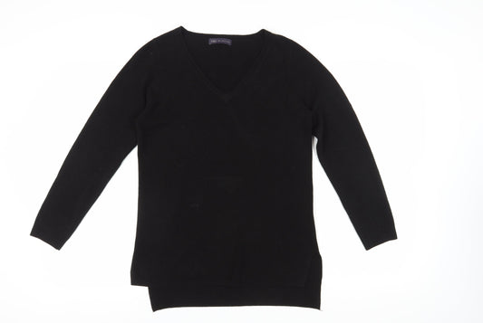Marks and Spencer Women's Black V-Neck Pullover Jumper