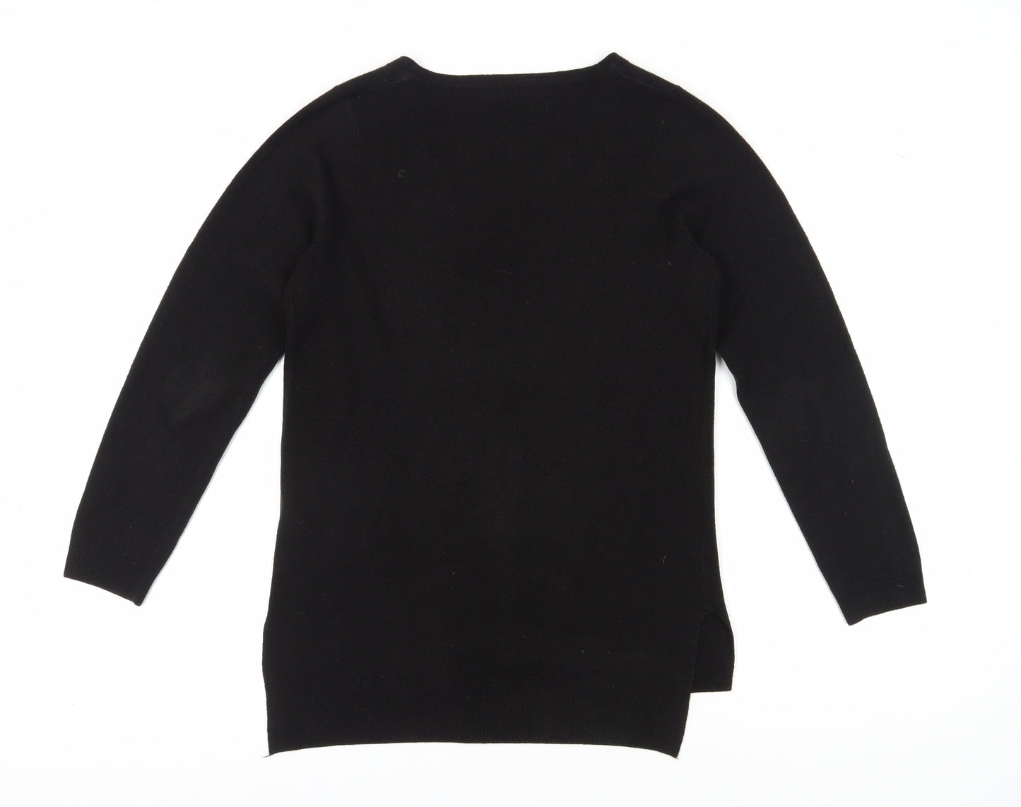 Marks and Spencer Women's Black V-Neck Pullover Jumper