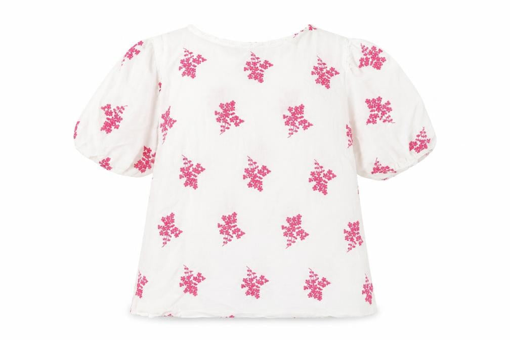 Vero Moda Women's White Floral Blouse S