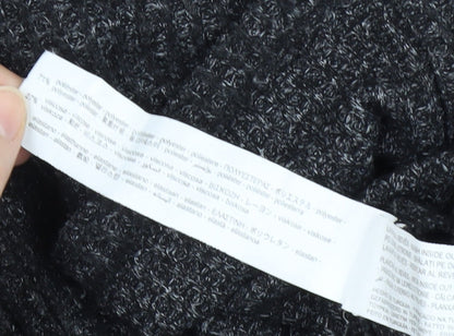 Zara Teens Black V-Neck Cardigan Long Sleeve