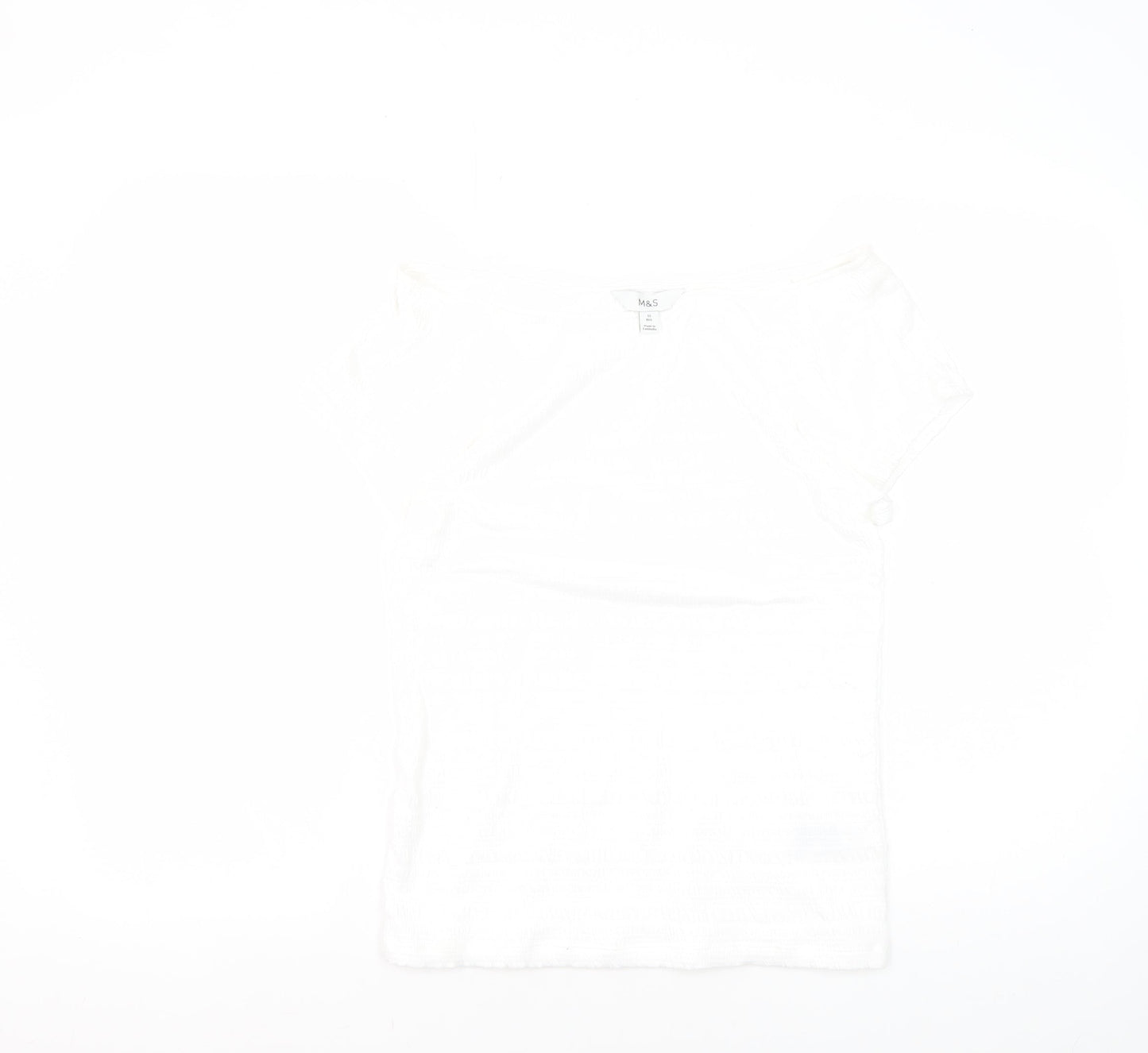Marks and Spencer White Women's Top Size 12