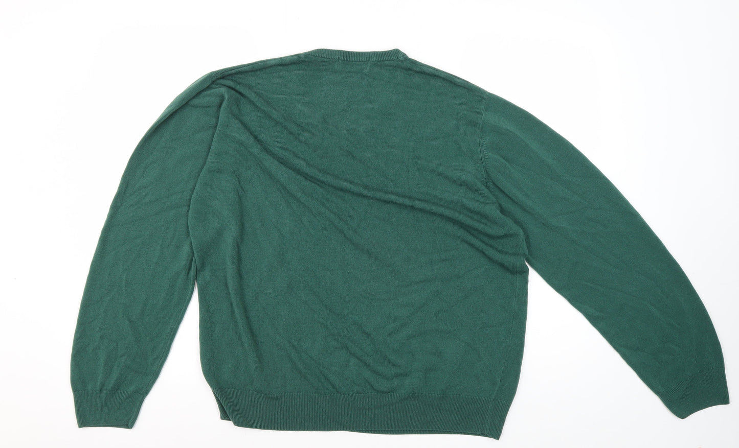 Marks and Spencer Men's Green Pullover Jumper XL