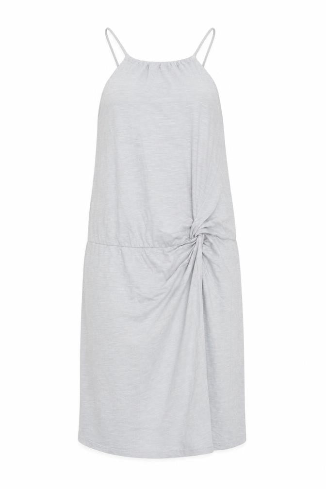 Promod Women's Grey Slip Dress, Size S, Casual Summer Style