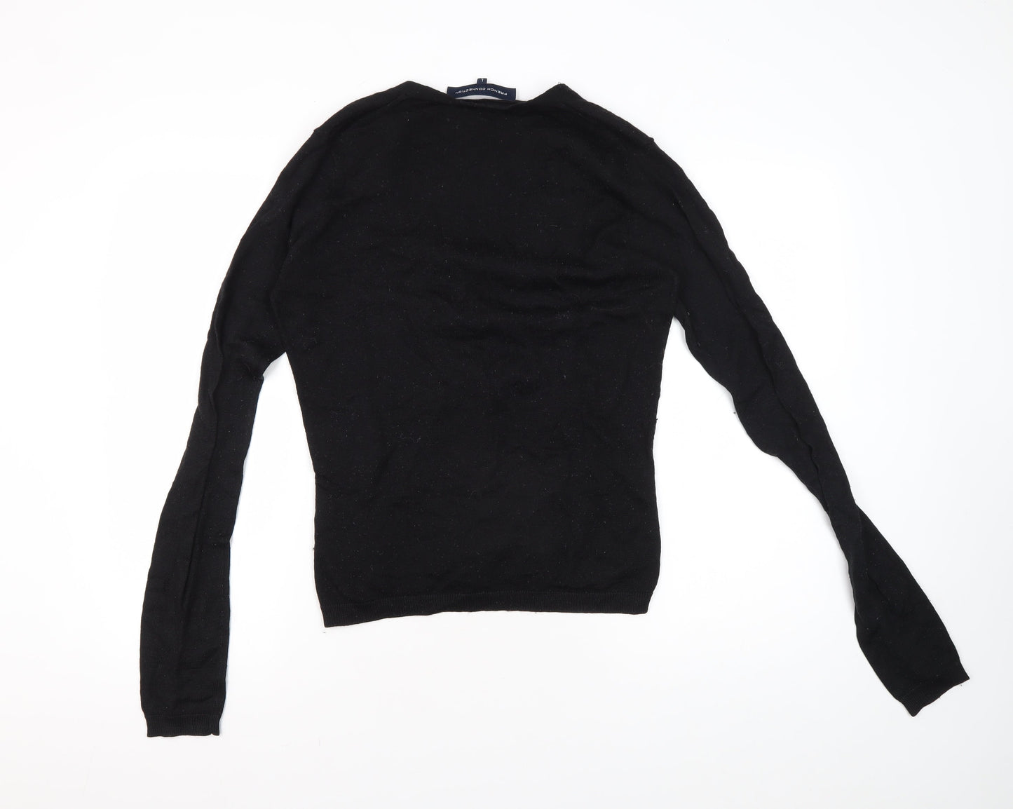 French Connection Women's Black Pullover Jumper L