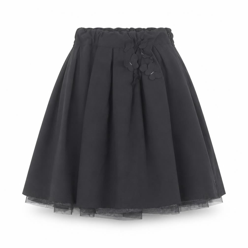 Okaidi Teens Black Pleated Skirt, Size 10