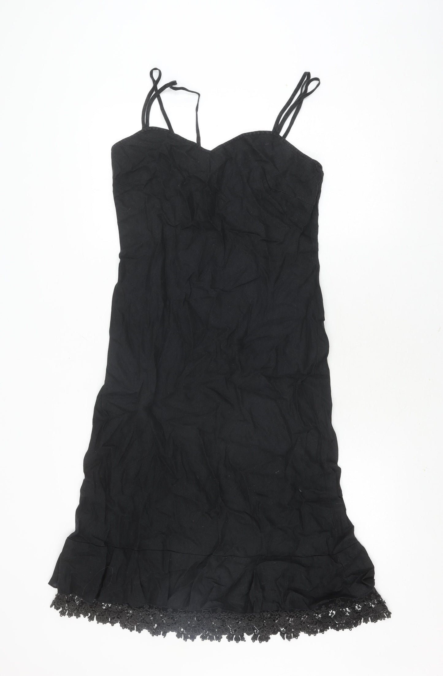 Marks and Spencer Women's Black Long Slip Dress