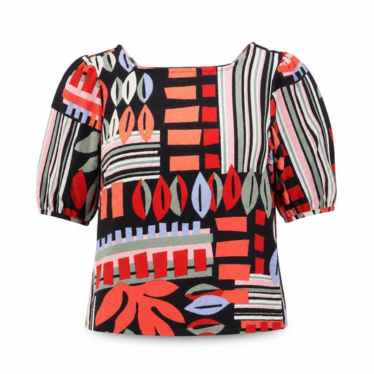 Marks and Spencer Women's Geometric Blouse, Size 6
