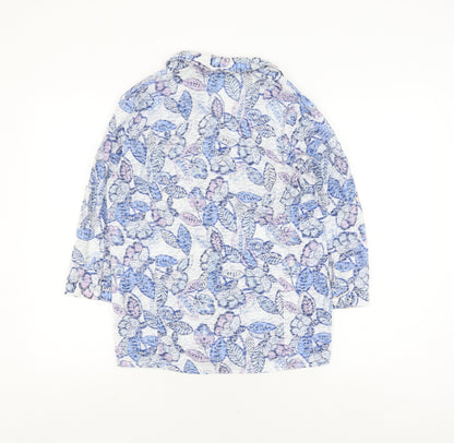 ISLE Women’s Floral Tunic Blouse, Multicoloured, Size 10