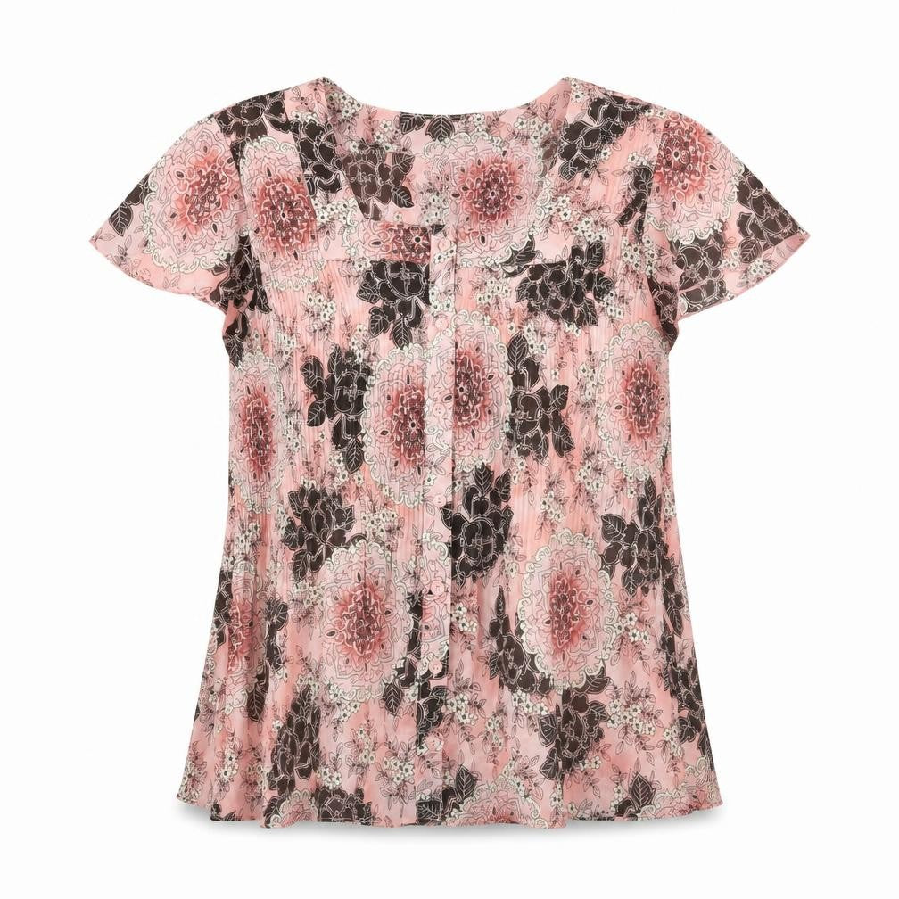 Dressbarn Women's Multicoloured Floral Top L