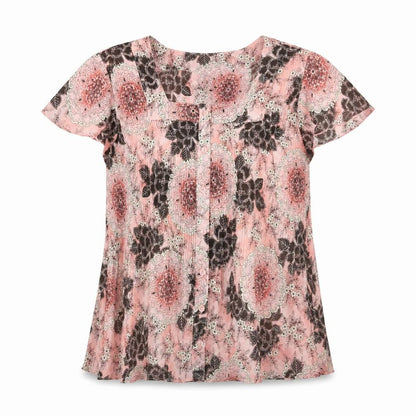 Dressbarn Women's Multicoloured Floral Top L