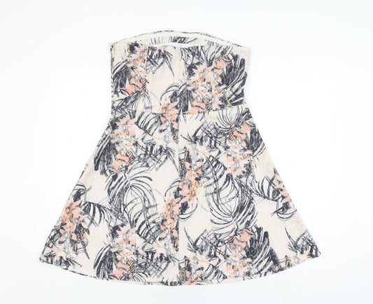 Next Women's Multicoloured Floral A-Line Dress 14