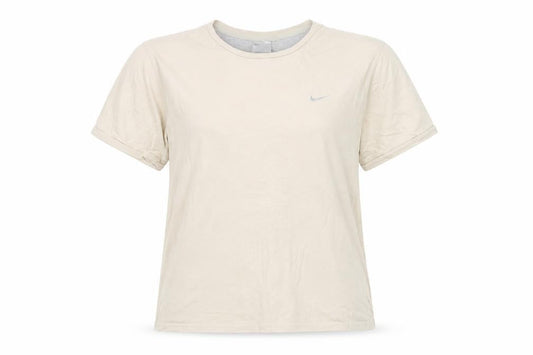 Nike Womens Beige Basic T-Shirt Size S