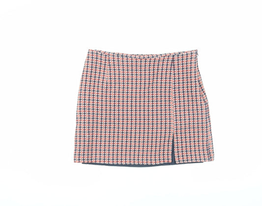 ASOS Women's Multicoloured Check Pencil Skirt Size 12