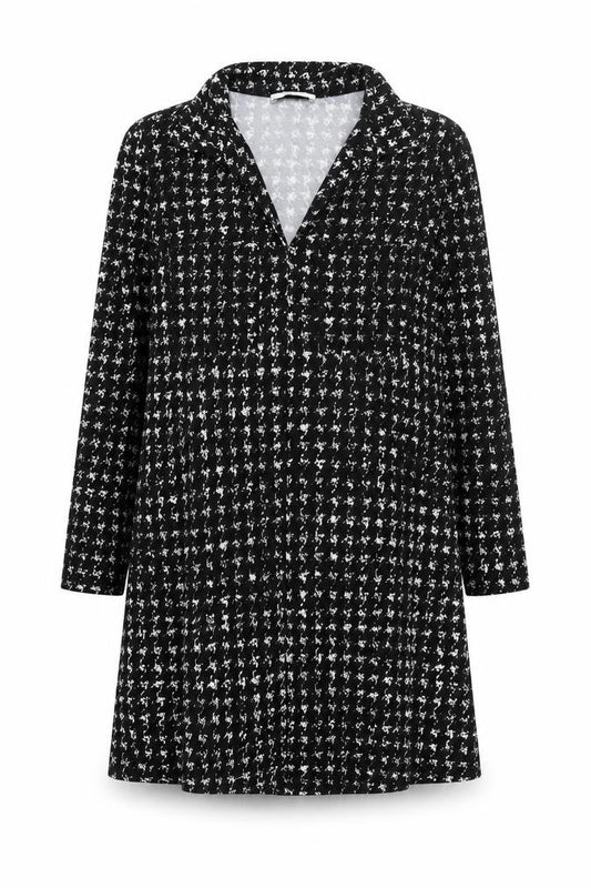 Mango Basics Women's Black Collared Dress Size S