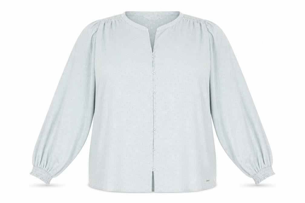 Marks & Spencer Women's Blue Blouse Size 18