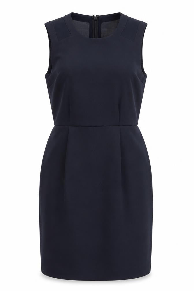 Whistles Women’s Black Sleeveless Sheath Dress - Size 8