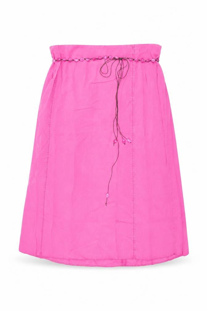 Ann Harvey Women's Pink Flare Plus Size Skirt