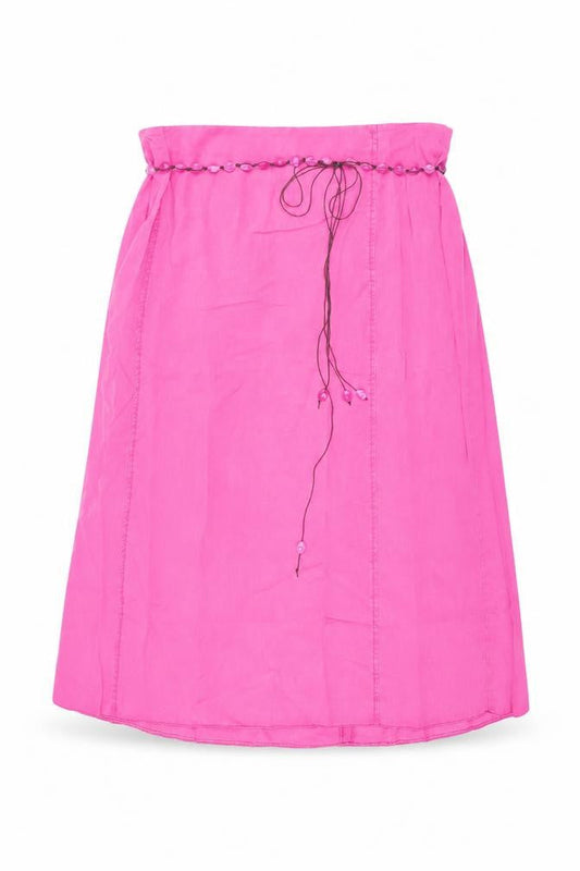 Ann Harvey Women's Pink Flare Plus Size Skirt