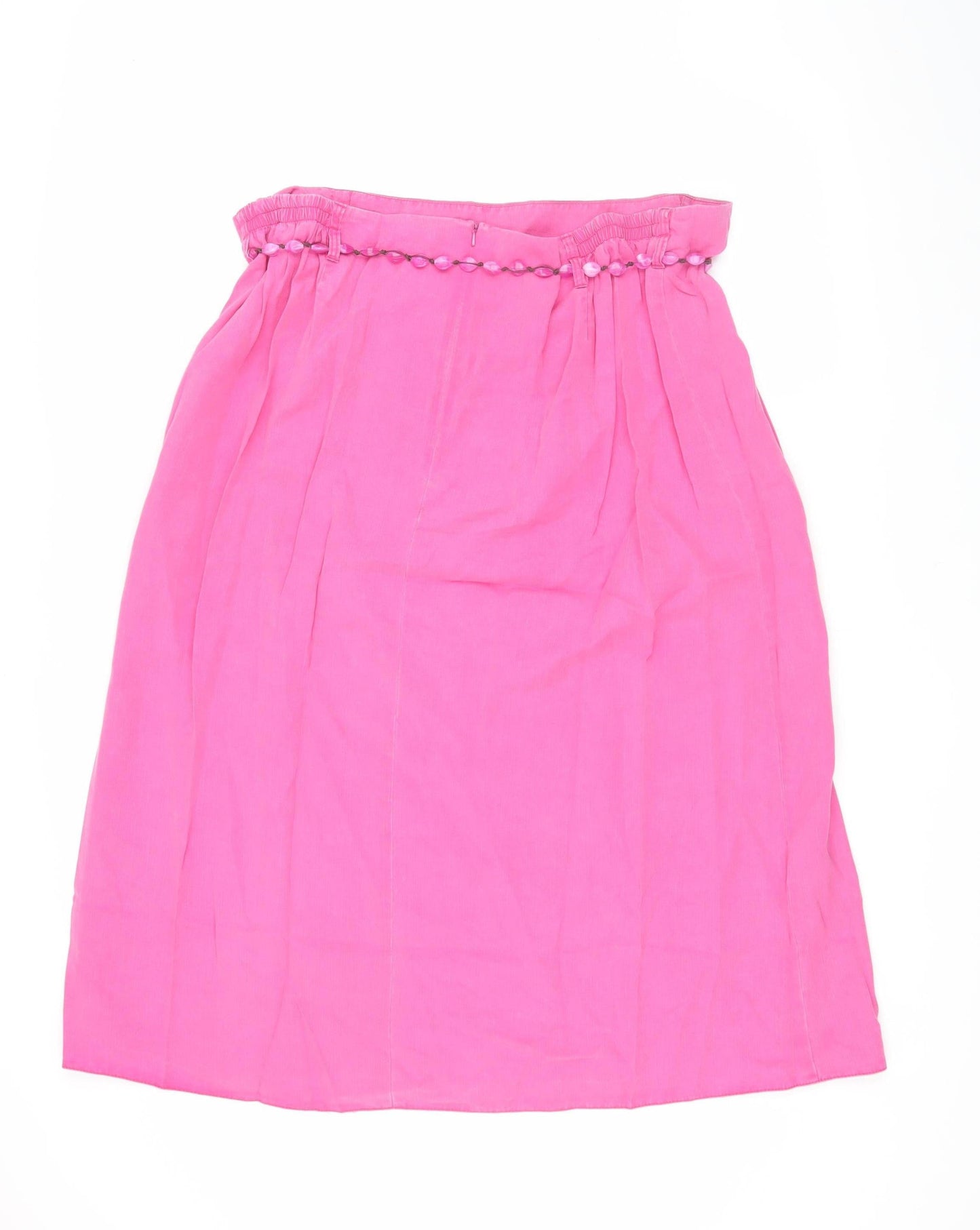 Ann Harvey Women's Pink Flare Plus Size Skirt