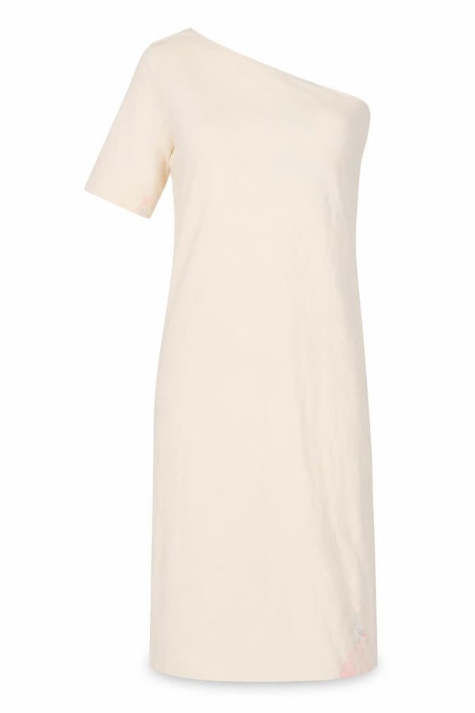 Zara Women's Ivory Midi Bodycon Dress S