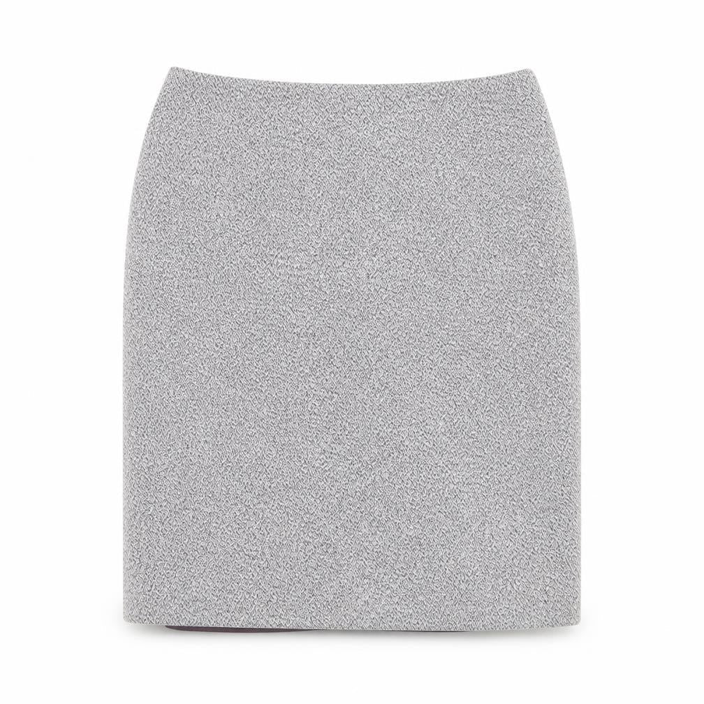 EASTEX Women's Grey Herringbone Pencil Skirt Size 14