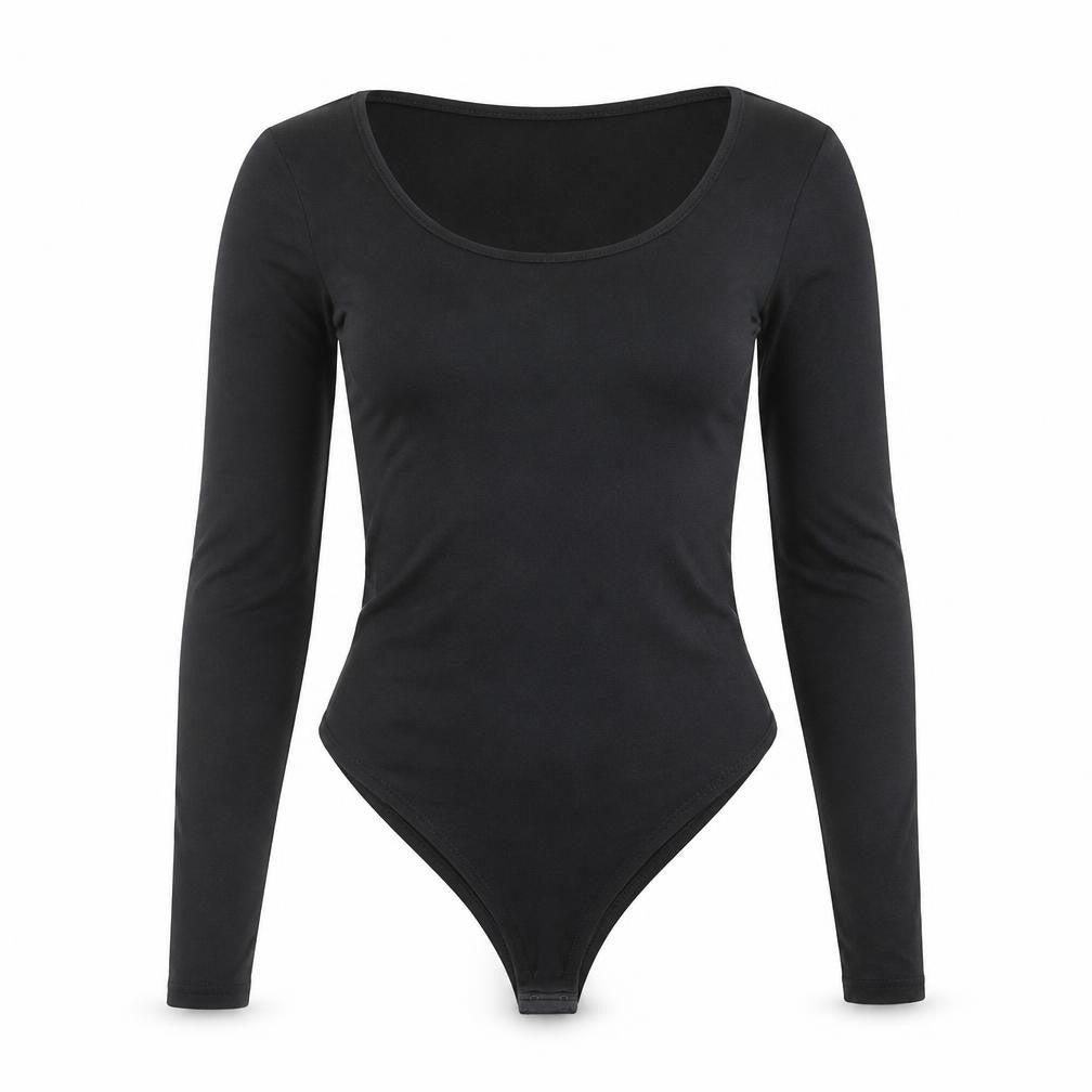 Brave Soul Women's Black Bodysuit in XS Slim Fit