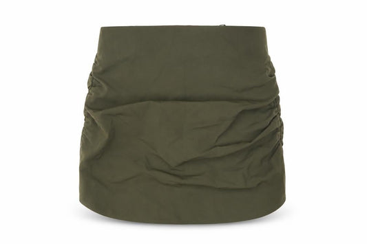 Zara Women’s Green Skirt Medium Regular Zip Polyester