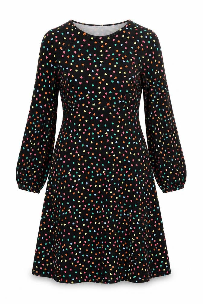 Roman Women's Multicoloured A-Line Dress Size 10