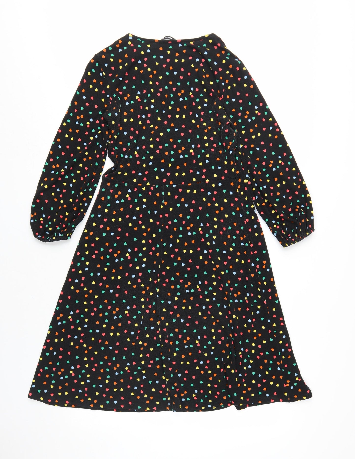 Roman Women's Multicoloured A-Line Dress Size 10