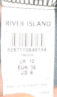 River Island Women's Multicoloured Size 10 Shirt Dress