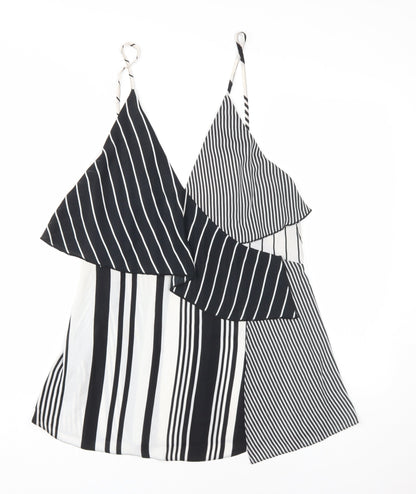 Additional front view of ASOS Women's Multicoloured Striped Camisole, size 6