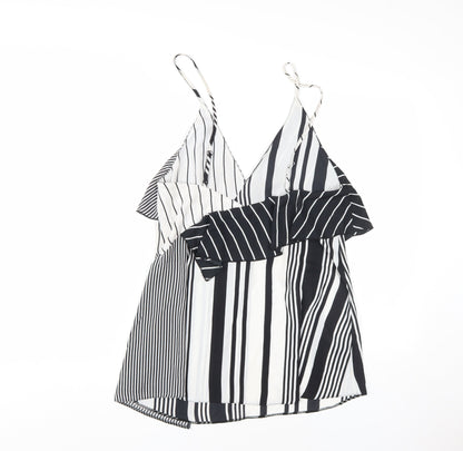 Back view of ASOS Women's Multicoloured Striped Camisole, size 6
