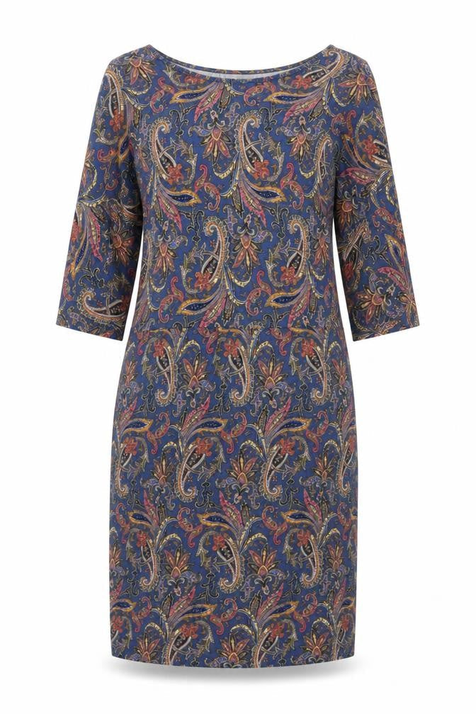 Warehouse Women's Multicoloured Paisley Dress 14