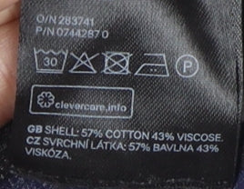 H&M Men's Blue XL Striped Button Shirt