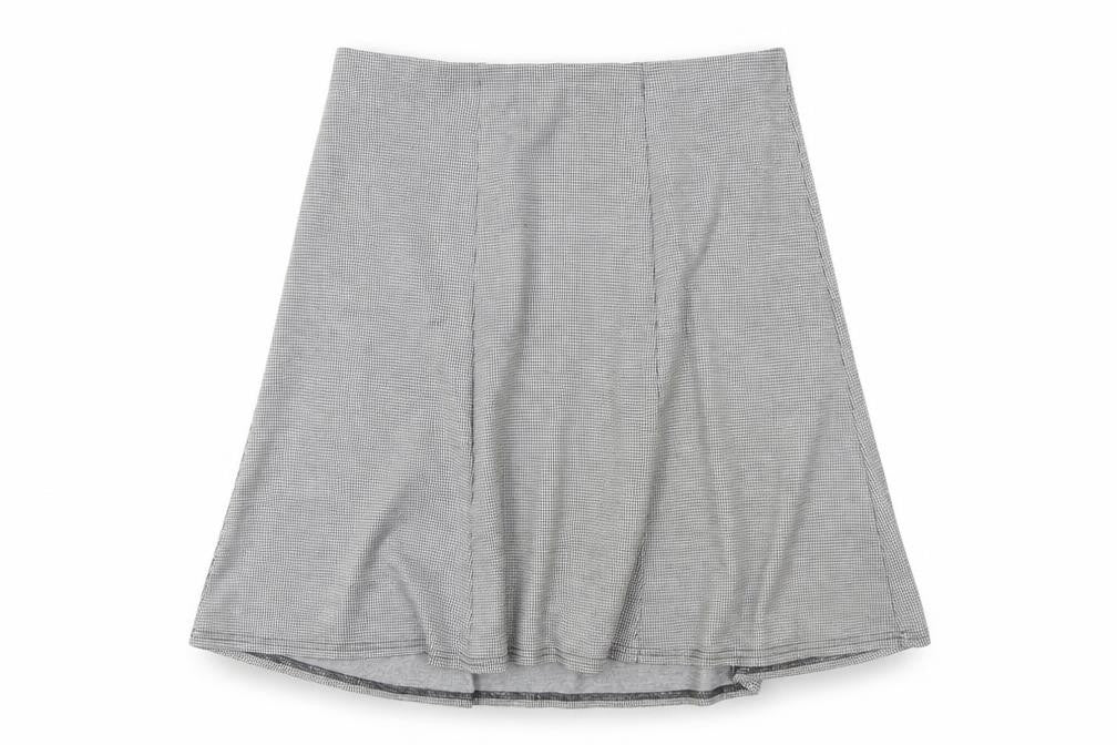 Bonmarché Women's Grey Check Pencil Skirt Size 18