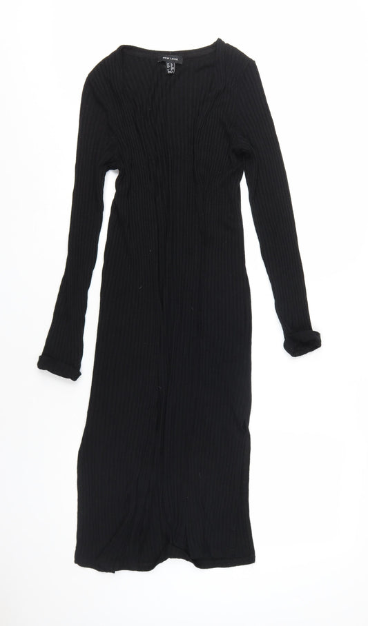 New Look Women's Black Pullover Jumper, Size 8, Slim Fit