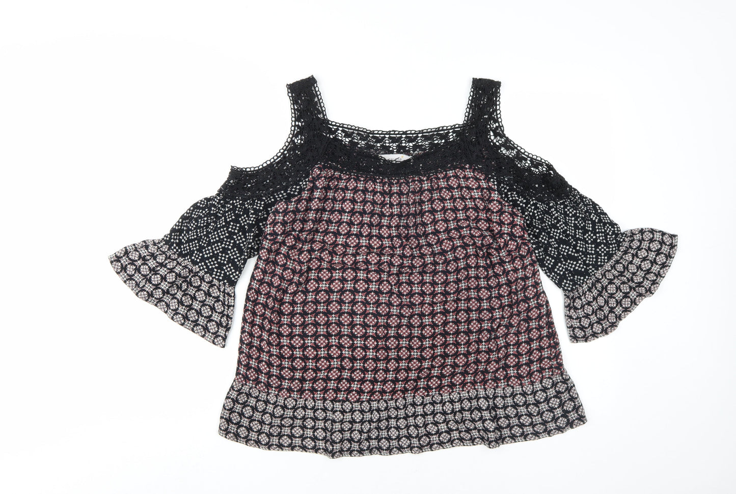 Marks & Spencer Women's Multicoloured Geometric Blouse