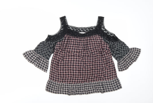 Marks & Spencer Women's Multicoloured Geometric Blouse