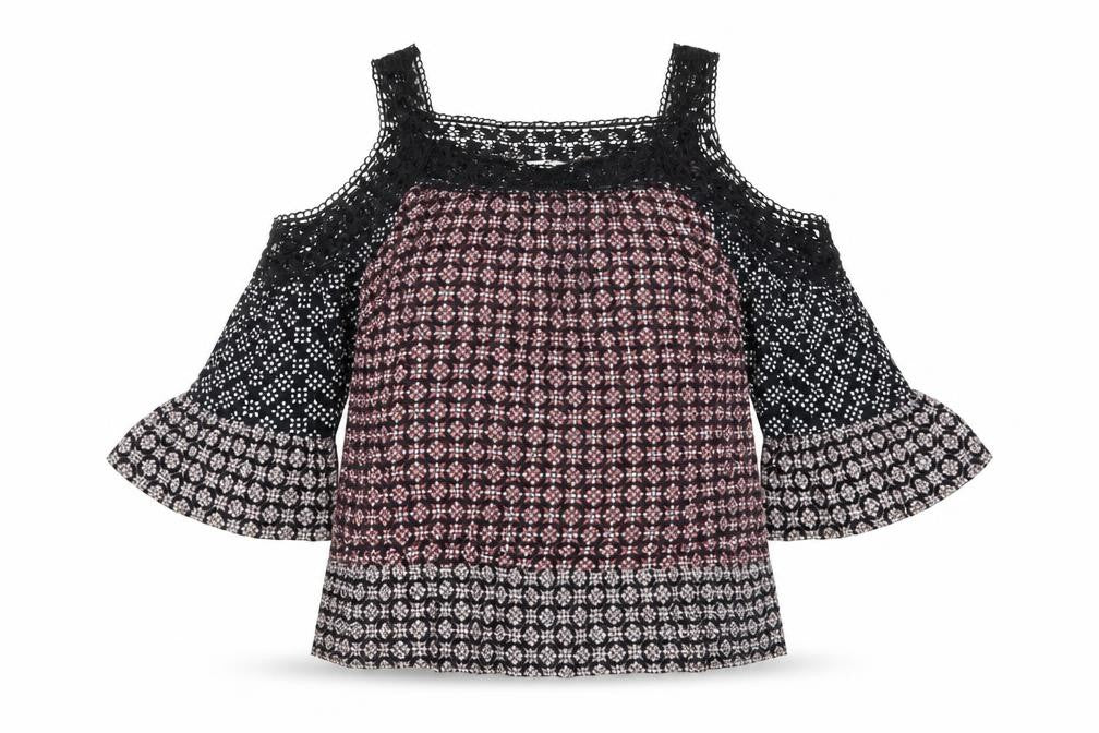 Marks & Spencer Women's Multicoloured Geometric Blouse