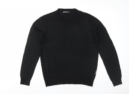 Additional front view of French Connection Men's Black jumper M
