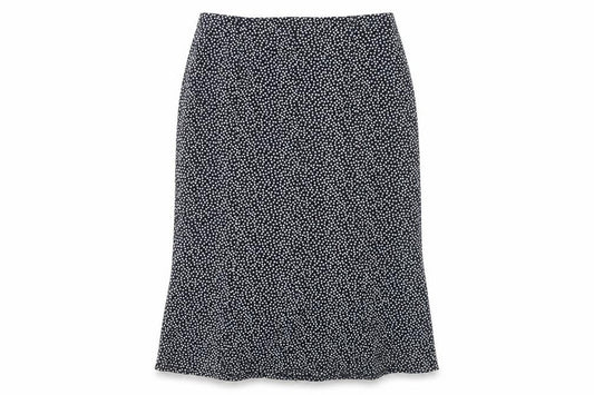Frank Walder Women's Black Polka Dot Pencil Skirt Size 14