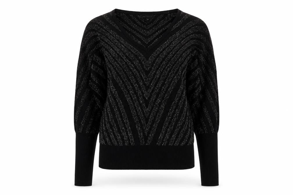 QED London Women's Black Pullover Jumper, Size M