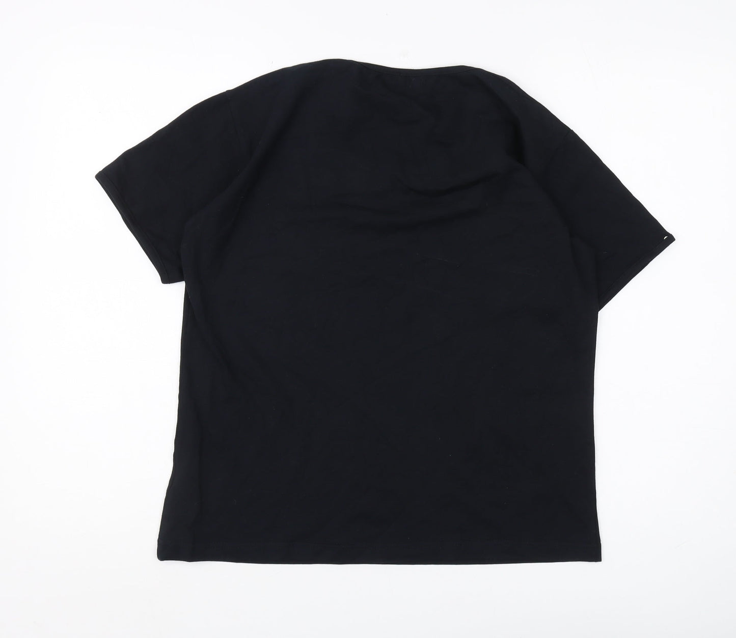 Rebrinde Unisex Black XL Basic T-Shirt