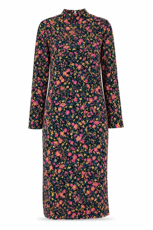 Only Women's Multicoloured Floral Midi Dress M
