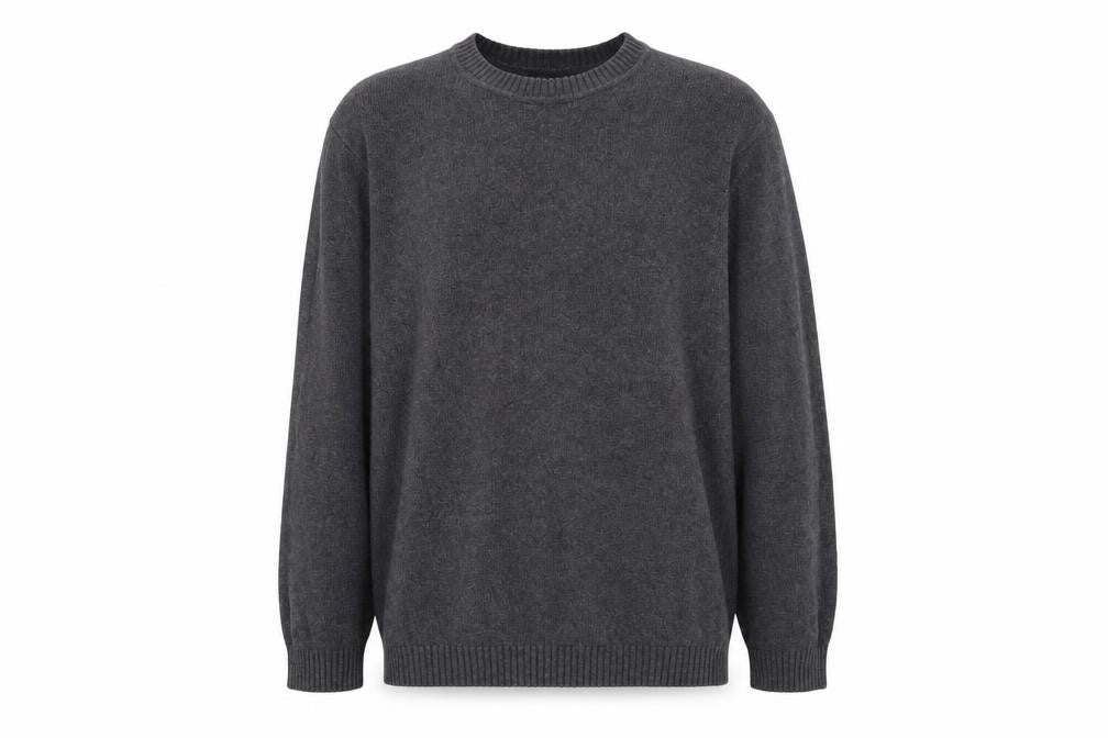 Austin Reed Men's Grey Cotton Pullover Jumper XL