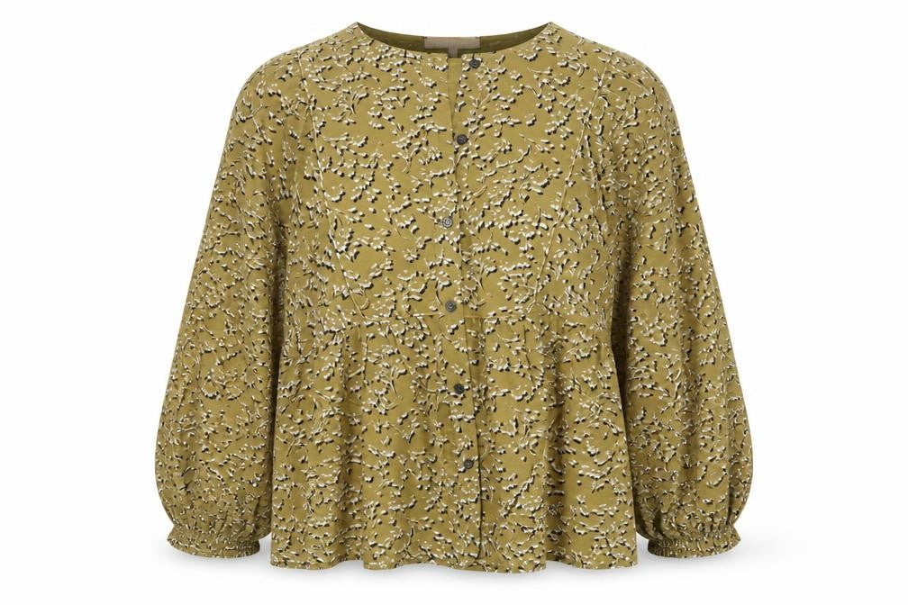 Soft Rebels Women's Multicoloured Floral Tunic Blouse M