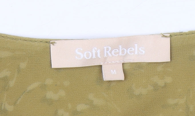Soft Rebels Women's Multicoloured Floral Tunic Blouse M